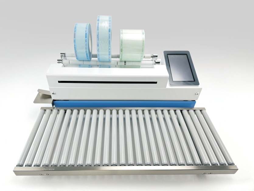 Shieldmedical SEAL-SM09 sealing machine, roller table view