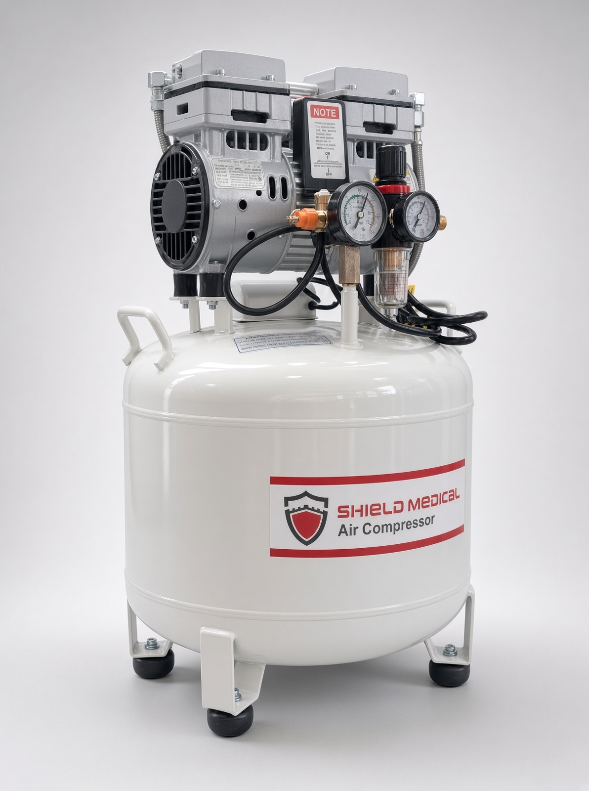 Shieldmedical DC-SM12 oil-free air compressor, product view 2