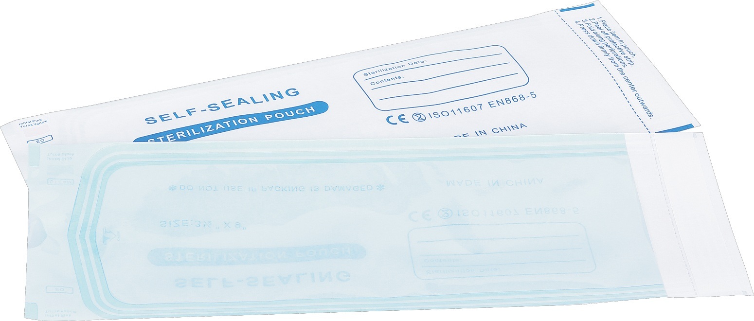 Self-Sealing Sterilization Pouches